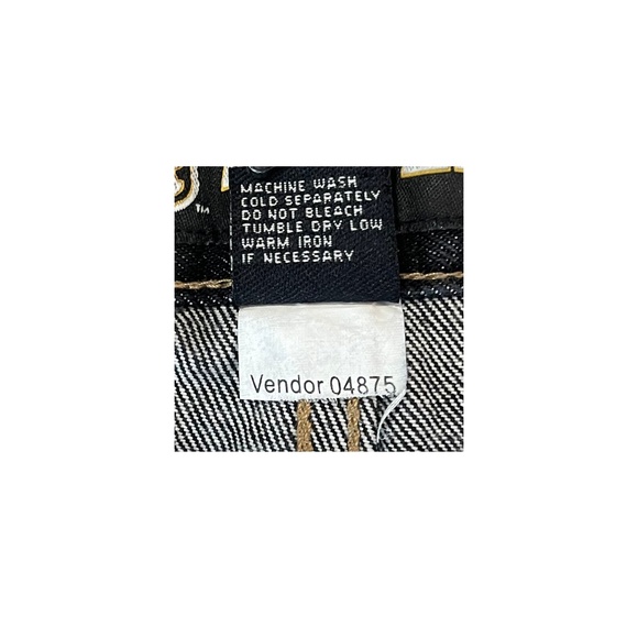 RE:VERB Men's Vintage Baggy Fit 5- Pocket Jeans-34W x 32L - Picture 6 of 7